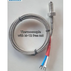 Thermocouple-RTD Sensor with M12 free nut