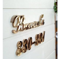 Designer Flats Name Plate