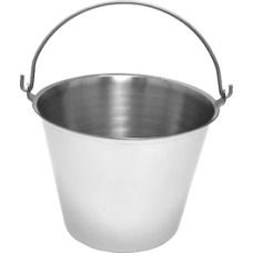 BUCKET PAIL STAINLESS STEEL