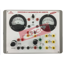 Conversion of Galvanometer to Ammeter