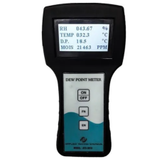 Black Colour Portable Dew Point Monitor