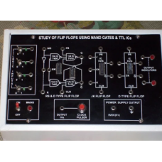 Study Of Flip Flop Using Nand Gates