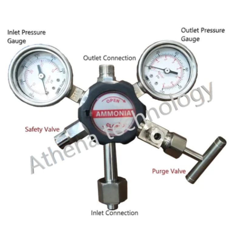 Buy Ammonia High Pressure Gas Regulators get price for lab equipment