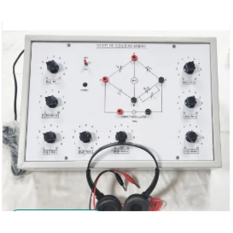 schering bridge experiment lab manual