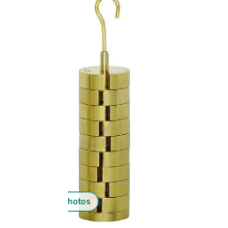 Brass Hooked Weight Set