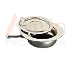 Round Bed Pan With Lid