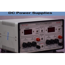 DC REGULATED POWER SUPPLY, DUAL CHANNEL