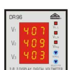 Three Phase Voltmeter