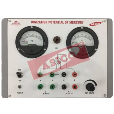 Ionization Potential Of Mercury Using Thyratron Valve