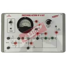 Study Of Switching Action Of A Transistor (BJT)