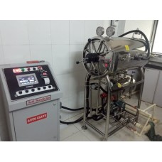 Cylindrical Laboratory Horizontal Autoclave