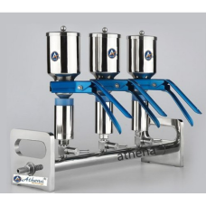 Laboratory Stainless Steel Funnel Vacuum Filtration 3 Way Manifolds