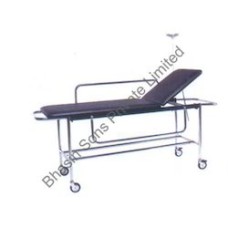 Stretcher on Trolley with Fixed Cushioned