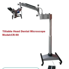 Opterating microscope with Tiltable Head