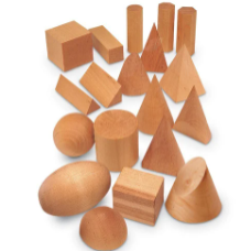 Geometric Wooden Solid