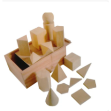 Wooden Geometric Solids