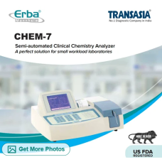 Erba Chem 7 Semi Automated Clinical Chemistry Analyzer