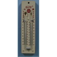 Maximum & Minimum Thermometer New wood