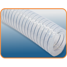 Platinum Cured Silicone Hose Reinforced with SS 316 Helical Wire