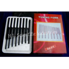 Tuning Fork (Steel Half Ball Handle)