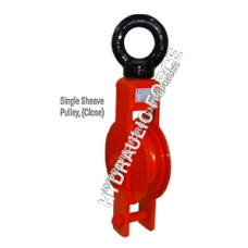 Single Sheave pulley closed type with eye Hook