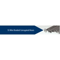 SS wire braided corrugated hoses