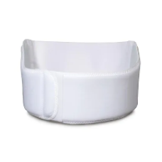 Female Elastic Rib Cotton Belt (White)