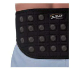 Magnetic Back Support Rehabilitation Belt (Black)