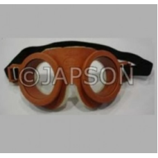 Red Rubber Gas Tight Goggles