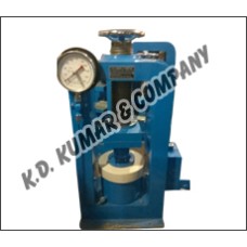 HAND OPERATED COMPRESSION TESTING MACHINE