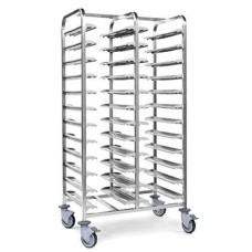 SS Tray Rack Trolley