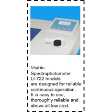 Spectrophotometer LI-722 With Software