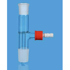 Laboratory Glass Vacuum Straight Adapter