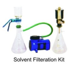 Solvent filtration kit for HPLC