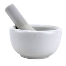 AGATE MORTAR AND PESTLE SETS PORCELAIN