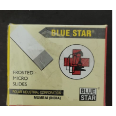 Blue Star Frosted Micro Slides