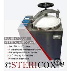 PULSE VACUUM VERTICAL AUTOCLAVE