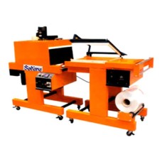 SHRINK WRAPPING TUNNEL MACHINE