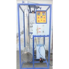 Packed Bed Distillation Column Apparatus