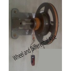 Wheel And Differential Axle