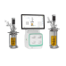 Solaris Biotechnology- Jupiter With Single & Parallel Autoclavable Stirred Mini-Fermenter/Bioreactor