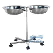 SS Double Bowl Stand