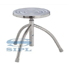 SS Revolving Doctor Stool