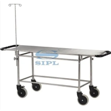 SS Stretcher Trolley