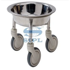 Silver Kick Bucket