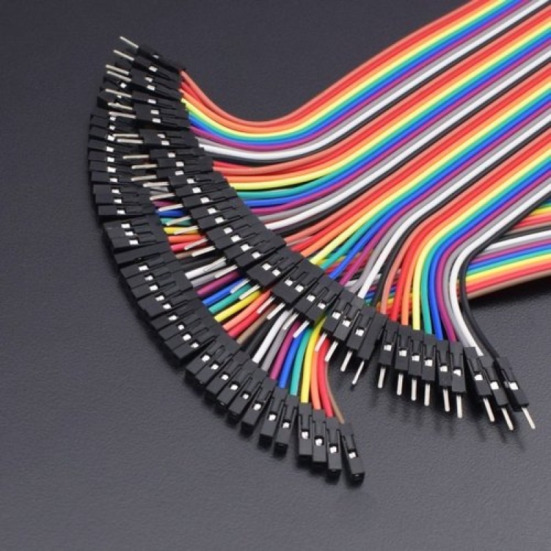 Jumper Wire Male to Male 20 centimeters - 40 pcs.