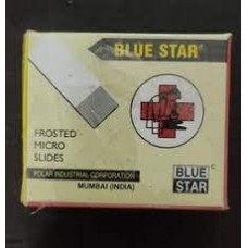 Blue Star Frosted Slide