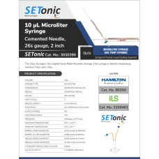 SETonic 10ul Microliter Syringe