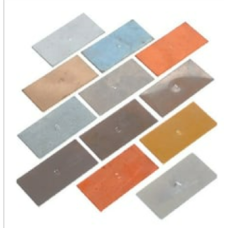 Rectangular Coloured Metal Strips